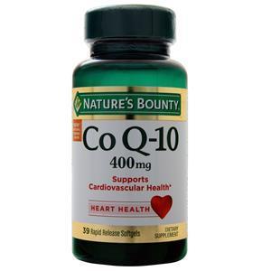 Nature's Bounty Co Q-10 (400mg) 39 sgels