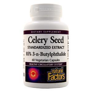 Natural Factors Celery Seed Standardized Extract 60 vcaps