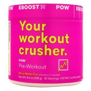 VitalizeLabs Eboost POW Pre-Workout Berry Melon Fizz 238 grams
