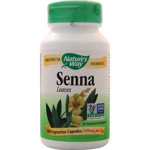 Nature's Way Senna Leaf (450mg)  100 vcaps