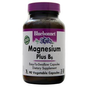 Bluebonnet Magnesium Plus B6  90 vcaps